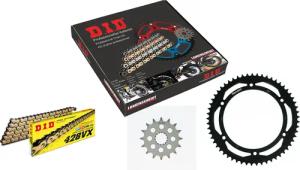 D.I.D. Kettenkit 428VX(G&B) Clip X 16/57/134 für DT 125 R/RE/X