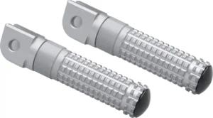 Mizu Fußrastenpaar Race für Fahrer silber/silber 10008