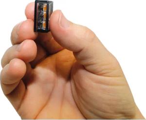Shin Yo LED Einbaublinkerpaar Cube V getöntes Glas vertikal