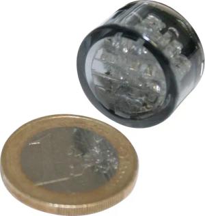 Shin Yo LED Einbau Rücklicht Pin Ø20mm getöntes Glas