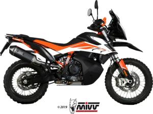MIVV Speed Edge Auspuff schwarz KT.021.LRB für KTM 790 Adventure