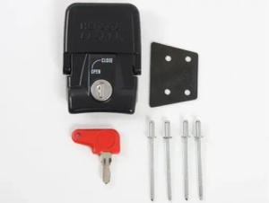 Hepco & Becker Ersatzteil Krallschloss Alu Koffer an Träger schwarz SN938/1