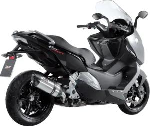 MIVV Suono Auspuff silber B.013.L7 für BMW C 600/650 2012-2015