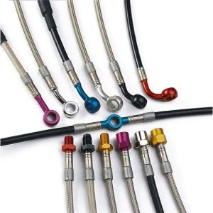 POLO Fitting Innengewinde beweglich blau  M10x1,25 konisch