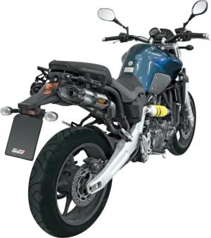 MIVV Suono Auspuff Paar silber UY.025.K7 für Yamaha MT-03 660