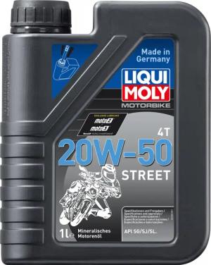 Liqui Moly Motoröl Motorbike 4T 20W-50 Street 1 Liter