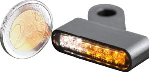 HeinzBikes LED Alu Blinker/Positionspaar für Sportster 2014- schwarz