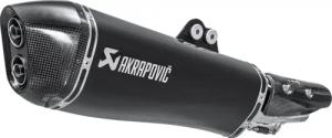 Akrapovic Auspuff Slip-On oK Edelstahl schwarz für Kymco AK 550