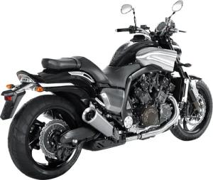 Akrapovic Auspuff Slip-On Paar Titan für Yamaha Vmax 1700