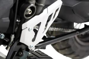 SW-MOTECH Schutzplatte Ferse links schwarz für Triumph Tiger 900 2020-