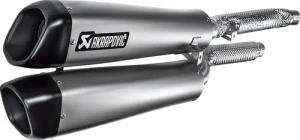 Akrapovic Auspuff Slip-On Paar Titan für Triumph Scrambler 1200