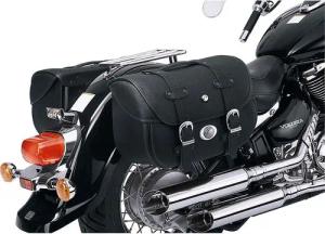 Hepco & Becker Ledersatteltaschenpaar Liberty Big 46 Liter schwarz