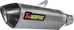 Akrapovic Auspuff Slip-On Titan für Kawasaki Z/Ninja 400 2018-2020
