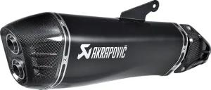 Akrapovic Auspuff Slip-On Titan schwarz für Kawa Ninja H2 SX 2018-2020