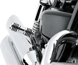 Falcon Round Style Beifahrerfußrasten für VS 600/750/800/1400 Intru
