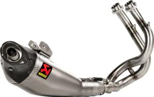 Akrapovic Auspuff Komplettanlage 2-1 oK Titan für Z/Ninja 650 17-20