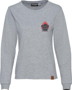 Spirit Motors Awesome Alexis Damen Longsleeve grau XL Damen