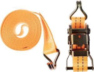 WGB Basic Haken-Spanngurt 38mm mit Ratsche 10 kN (210 kg) 6 Meter