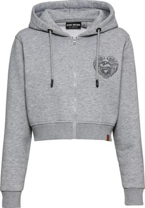 Spirit Motors Speeding Up Jessie Damen Sweatjacke grau melange XL Damen