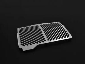 Zieger Kühlerabdeckung Clean silber für Yamaha MT-07 2021-