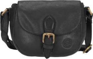 Sattlers & Co. Umhängetasche The Suave Safir Cross Flap black