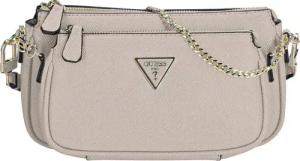 Guess Umhängetasche Noelle DBL Pouch Crossbody taupe