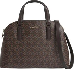 Calvin Klein Henkeltasche CK Must Dome Tote MD brown mono