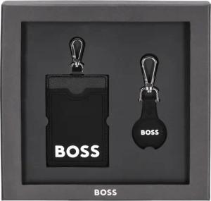 BOSS Schlüsselanhänger Geschenkset GBBM_C.Hold_Airtag.C black