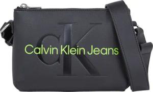 Calvin Klein Jeans Umhängetasche Sculpted Camara Pouch Black/Dark Juniper