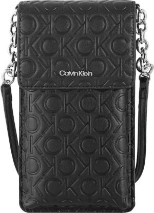 Calvin Klein Umhängetasche CK Must Phone Pouch Embossed black