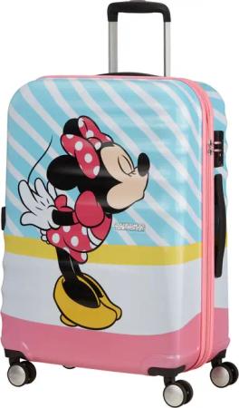 American Tourister Trolley Disney Wavebreaker 67cm Minnie Pink Kiss