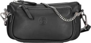 Sattlers & Co. Umhängetasche The Smooth Pasakus Double Pouch black