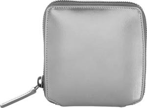 Klatta Offermann Kleinbörse Damen Wallet Zip silber