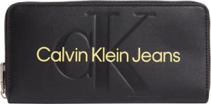 Calvin Klein Jeans Langbörse Damen Zip Around fashion black