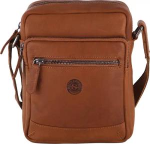 Sattlers & Co. Umhängetasche The Barn Mulano Crossbag M tan