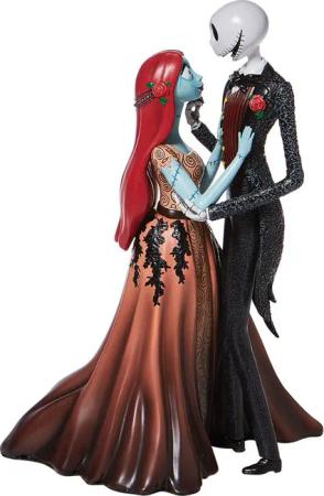 The Nightmare Before Christmas - Disney Statue - Jack & Sally Couture de Force   - Lizenzierter Fanartikel
