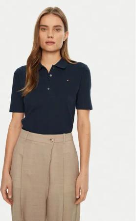 Tommy Hilfiger Poloshirt 1985 WW0WW43224 Dunkelblau Regular Fit