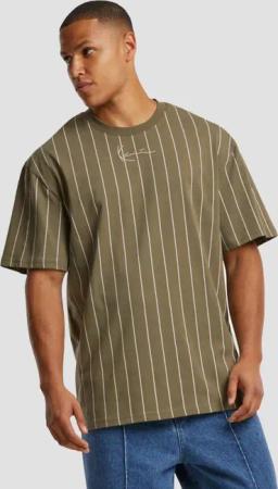 Karl Kani Small Signature Essential Pinstripe T-Shirt