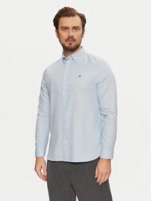 Tommy Hilfiger Hemd Flex Dobby MW0MW37578 Himmelblau Slim Fit