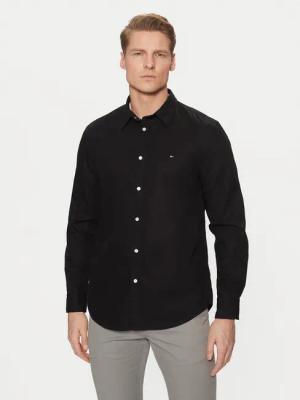 Tommy Hilfiger Hemd MW0MW38137 Schwarz Slim Fit