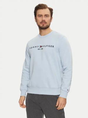 Tommy Hilfiger Sweatshirt Logo MW0MW11596 Himmelblau Regular Fit