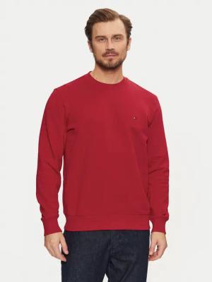 Tommy Hilfiger Sweatshirt Essential MW0MW37237 Rot Regular Fit