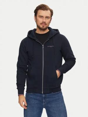 Tommy Hilfiger Sweatshirt Small Logo MW0MW37687 Dunkelblau Regular Fit