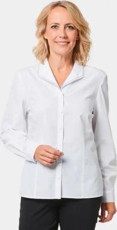 GOLDNER Langarmbluse Bluse mit aufwendiger Stickerei