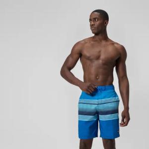 Bondi Bedruckte Badeshorts 50 cm Blau für Herren