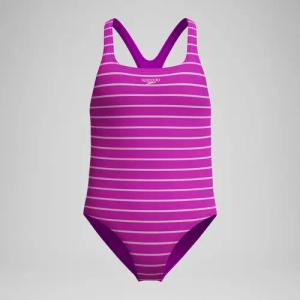 Medalist Bedruckter Badeanzug Pink für Mädchen