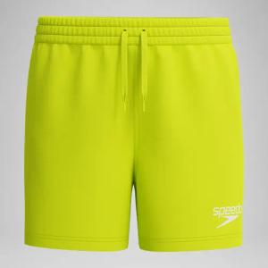 Klassische Badeshorts 33 cm Gelb für Jungen