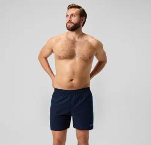 HyperBoom Splice-Badeshorts 40 cm Marineblau/Blau für Herren