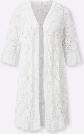 Ajourstrickjacke