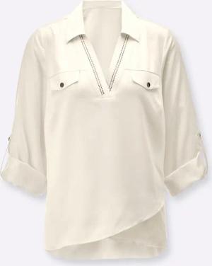 Satinbluse